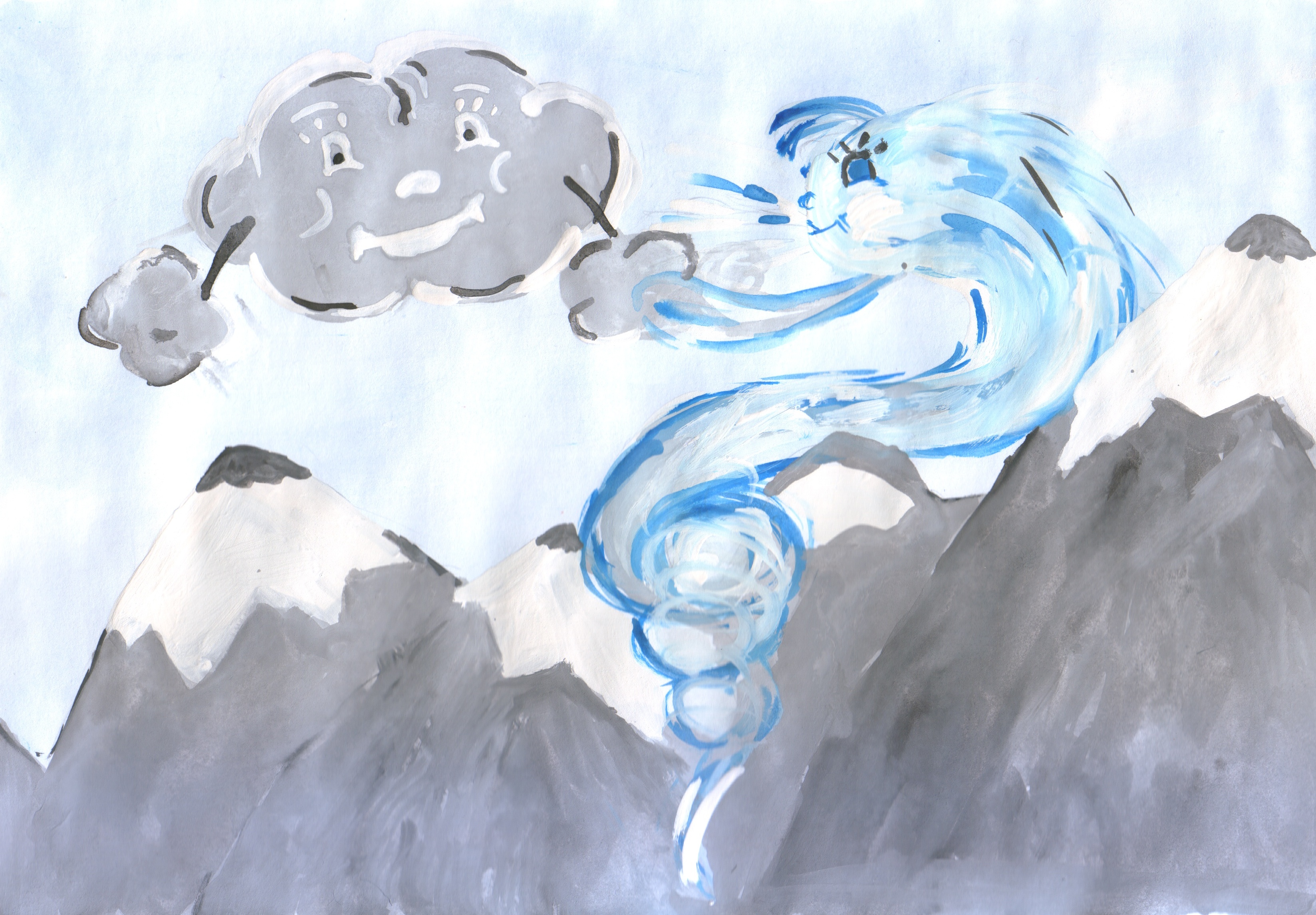 Рисунок ветра 1 класс окружающий мир. Ветер рисунок. Воздух рисунок. Стихия воздуха. Рисунок на тему ветер.
